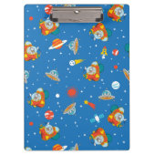 Dr. Seuss | Kat in het Pet Ruimtepatroon Klembord (Voorkant)