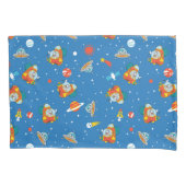 Dr. Seuss | Kat in het Pet Ruimtepatroon Kussensloop (Voorkant)