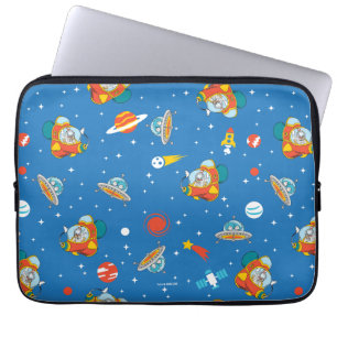 Dr. Seuss   Kat in het Pet Ruimtepatroon Laptop Sleeve