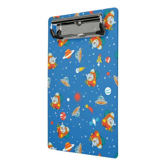 Dr. Seuss | Kat in het Pet Ruimtepatroon Mini Klembord (Angled2)