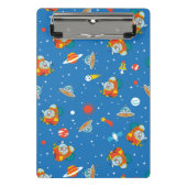 Dr. Seuss | Kat in het Pet Ruimtepatroon Mini Klembord (Voorkant)
