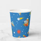 Dr. Seuss | Kat in het Pet Ruimtepatroon Papieren Bekers (Links)