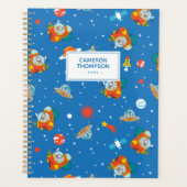 Dr. Seuss | Kat in het Pet Ruimtepatroon Planner (Voorkant)