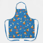 Dr. Seuss | Kat in het Pet Ruimtepatroon Schort (Voorkant)