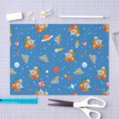 Dr. Seuss | Kat in het Pet Ruimtepatroon Tissuepapier (Craft)