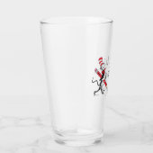 Dr. Seuss | Kat in het Pet Schriftelijke Naam Glas (Rechts)