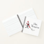 Dr. Seuss | Kat in het Pet Schriftelijke Naam Notitieboek (Binnen)