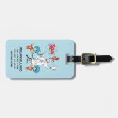 Dr. Seuss | Kat in het Pet Seuss Science Bagagelabel (Voorkant horizontaal)