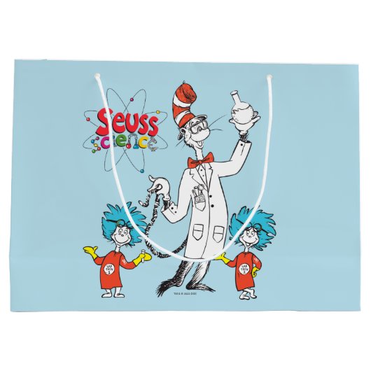 Dr. Seuss | Kat in het Pet Seuss Science Groot Cadeauzakje (Achterkant)