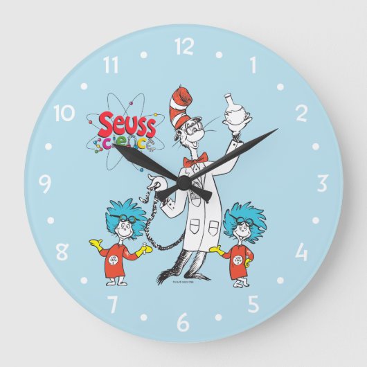 Dr. Seuss | Kat in het Pet Seuss Science Grote Klok (Voorkant)
