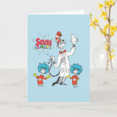 Dr. Seuss | Kat in het Pet Seuss Science Kaart (Gele Bloem)