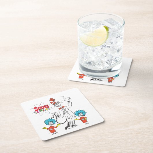 Dr. Seuss | Kat in het Pet Seuss Science Kartonnen Onderzetters (Insitu)