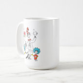 Dr. Seuss | Kat in het Pet Seuss Science Koffiemok (Voorkant links)