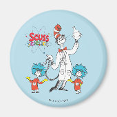 Dr. Seuss | Kat in het Pet Seuss Science Magneet (Voorkant)