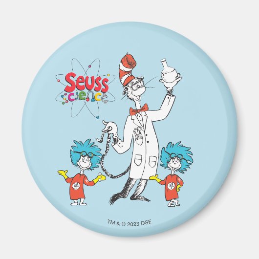 Dr. Seuss | Kat in het Pet Seuss Science Magneet (Voorkant)