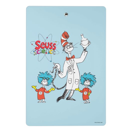 Dr. Seuss | Kat in het Pet Seuss Science Mini Klembord (Achterkant)