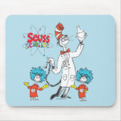 Dr. Seuss | Kat in het Pet Seuss Science Muismat (Voorkant)