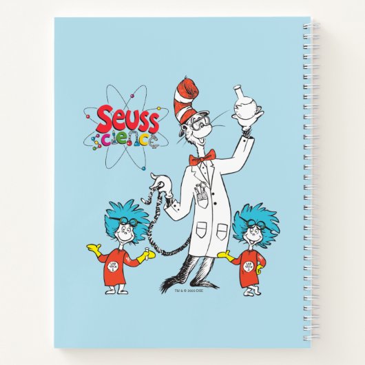 Dr. Seuss | Kat in het Pet Seuss Science Notitieboek (Achterkant)