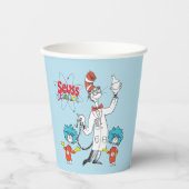 Dr. Seuss | Kat in het Pet Seuss Science Papieren Bekers (Voorkant)