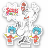 Dr. Seuss | Kat in het Pet Seuss Science Sticker (Voorkant)