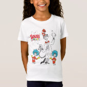 Dr. Seuss | Kat in het Pet Seuss Science T-shirt (Voorkant)