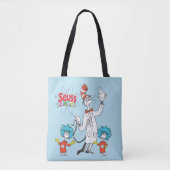 Dr. Seuss | Kat in het Pet Seuss Science Tote Bag (Voorkant)