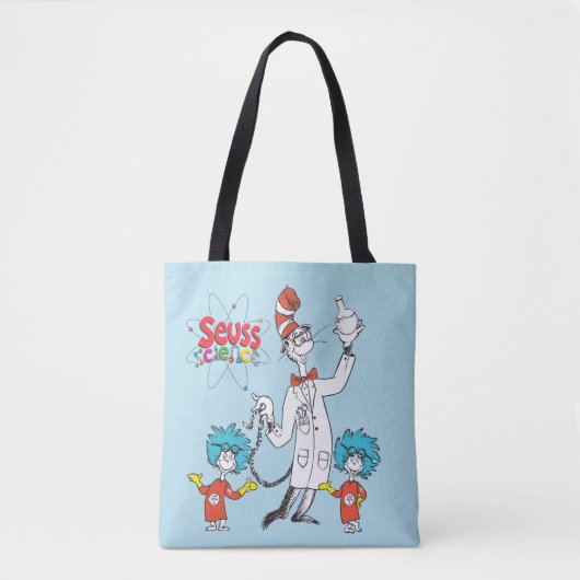 Dr. Seuss | Kat in het Pet Seuss Science Tote Bag (Voorkant)