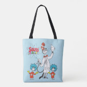 Dr. Seuss | Kat in het Pet Seuss Science Tote Bag (Achterkant)