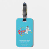 Dr. Seuss | Kat in het Pet Universe Explorer Bagagelabel (Achterkant verticaal)