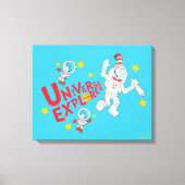 Dr. Seuss | Kat in het Pet Universe Explorer Canvas Afdruk (Voorkant)