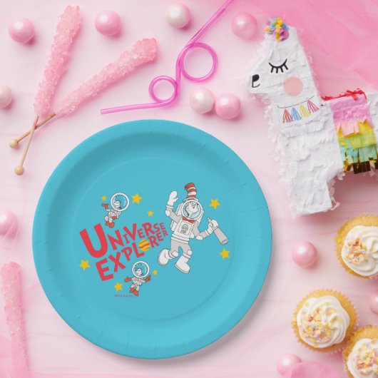 Dr. Seuss | Kat in het Pet Universe Explorer Papieren Bordje (Feest)