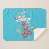 Dr. Seuss | Kat in het Pet Universe Explorer Sherpa Deken (Voorkant (horizontaal))