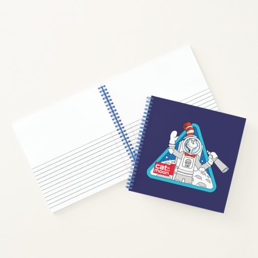 Dr. Seuss | Kat op de maan Grafisch ruimteavontuur Notitieboek (Binnen)