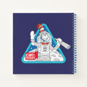Dr. Seuss | Kat op de maan Grafisch ruimteavontuur Notitieboek (Achterkant)