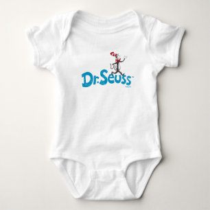 Dr. Seuss   Katten in de  Logo Pet Romper