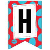 Dr. Seuss | Katten in het Pet van de verjaardag Vlaggetjes (Tweede vlag)