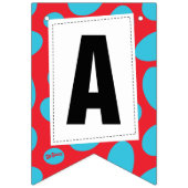 Dr. Seuss | Katten in het Pet van de verjaardag Vlaggetjes (Derde vlag)