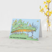 Dr. Seuss | Kind, je verhuist bergen. Kaart (Gele Bloem)