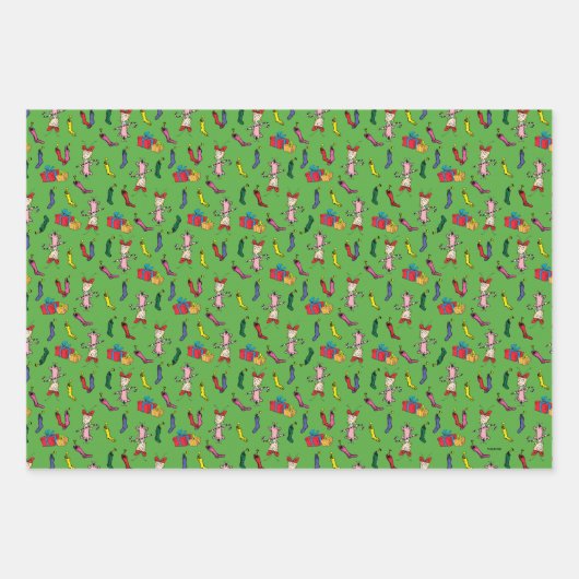 Dr. Seuss | knijpen | Cindy-Lou WHO-patroon Inpakpapier Vel (Voorkant)