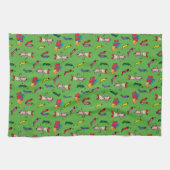 Dr. Seuss | knijpen | Cindy-Lou WHO-patroon Theedoek (Horizontaal)