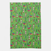 Dr. Seuss | knijpen | Cindy-Lou WHO-patroon Theedoek (Verticaal)