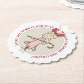 Dr. Seuss | knijpen | Cindy-Lou Who - Schattige qu Kartonnen Onderzetters (Gekanteld)