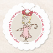 Dr. Seuss | knijpen | Cindy-Lou Who - Schattige qu Kartonnen Onderzetters (Voorkant)