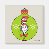 Dr. Seuss | knijpen | Kat in het Pet Ornament Magneet (Voorkant)