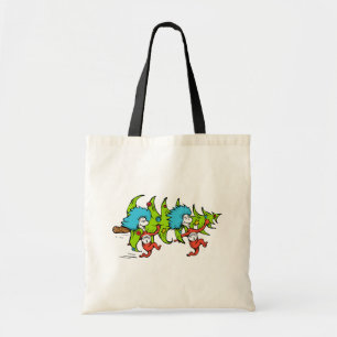Dr. Seuss   knijpen   Thing One Thing Christmas Tote Bag