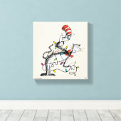 Dr. Seuss | Kwijting in de Pet Canvas Afdruk (Insitu (Houten vloer))