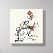 Dr. Seuss | Kwijting in de Pet Canvas Afdruk (Voorkant)