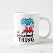 Dr. Seuss | Leraar Het is een kleuterschool ding Grote Koffiekop (Rechts)