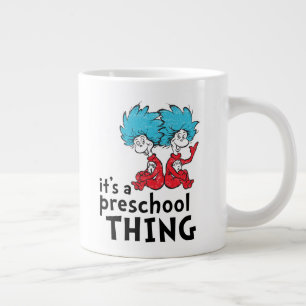 Dr. Seuss Leraar Het is een kleuterschool ding Grote Koffiekop