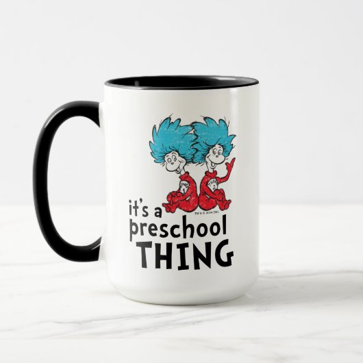 Dr. Seuss | Leraar Het is een kleuterschool ding Mok (Links)